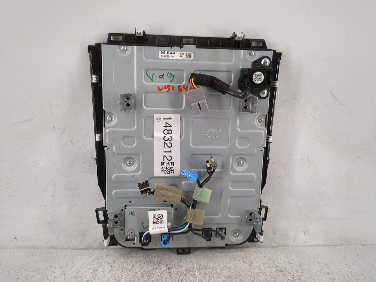 2021 Subaru Legacy Radio AM FM Cd Player Receiver Replacement P/N:86213AN66A MX469700-7002 Fits OEM Used Auto Parts - Oemuse