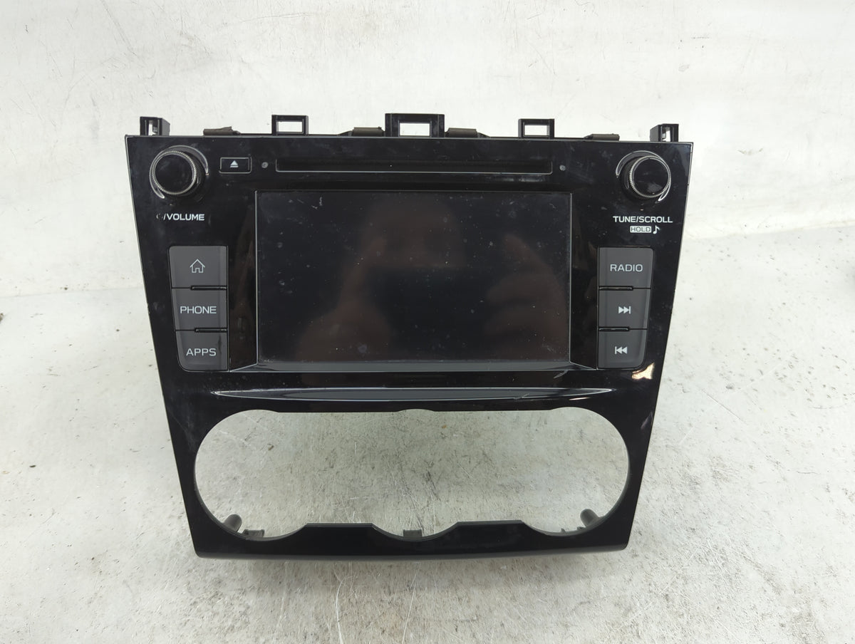 2020-2021 Subaru Wrx Radio AM FM Cd Player Receiver Replacement P/N:86431VA650 Fits Fits 2020 2021 OEM Used Auto Parts - Oem