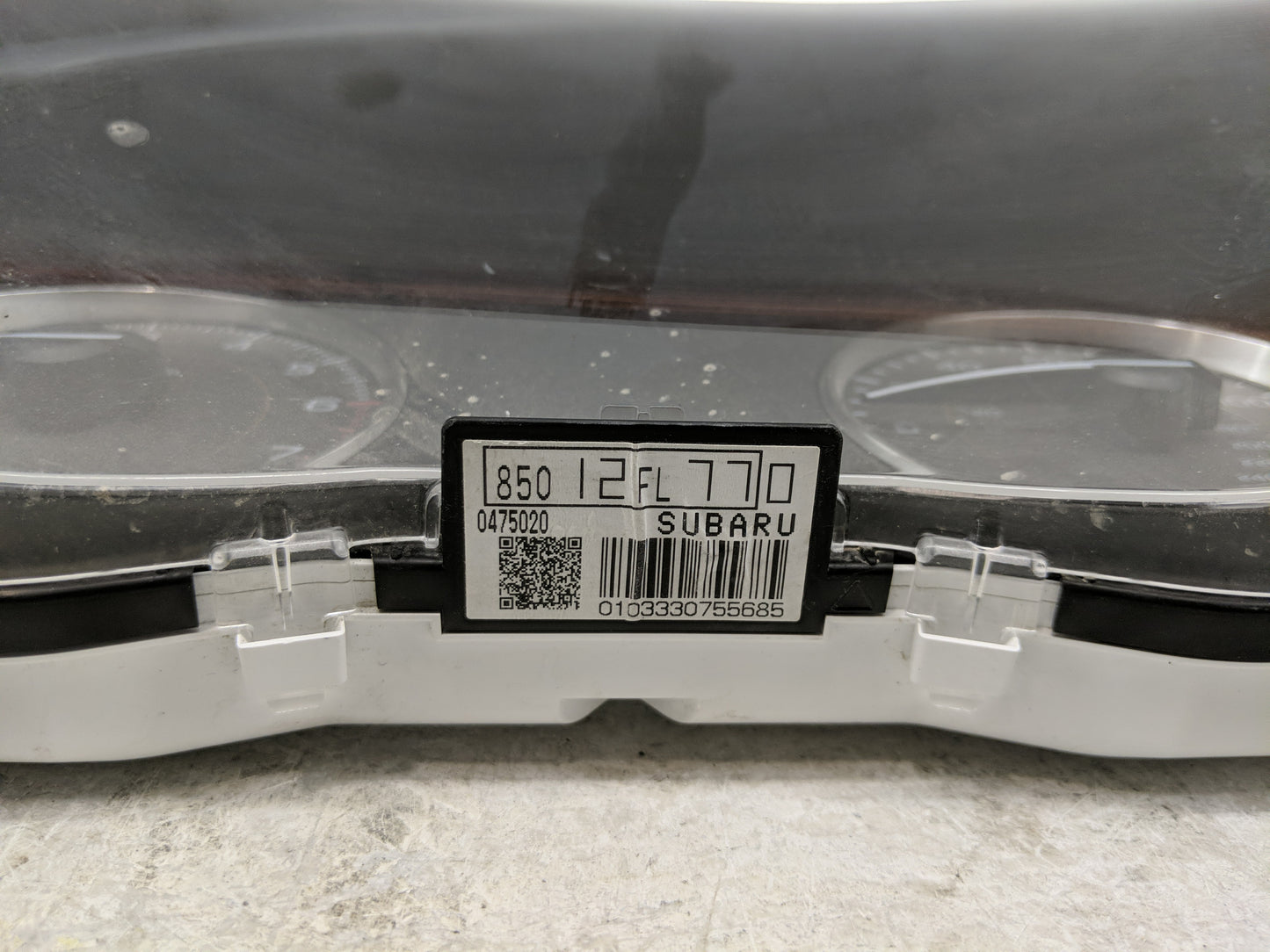 2021 Subaru Xv Instrument Cluster Speedometer Gauges P/N:85012FL770 Fits OEM Used Auto Parts - Oemusedautoparts1.com