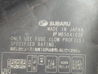 2021 Subaru Xv Fusebox Fuse Box Panel Relay Module P/N:MB504105B Fits OEM Used Auto Parts - Oemusedautoparts1.com