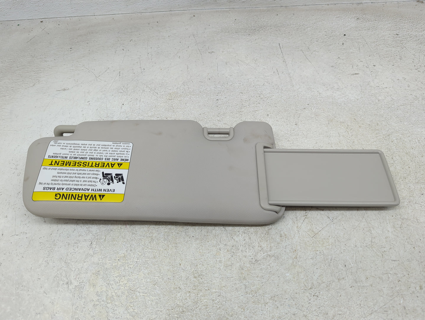 2021 Subaru Xv Sun Visor Shade Replacement Passenger Right Mirror Fits OEM Used Auto Parts - Oemusedautoparts1.com
