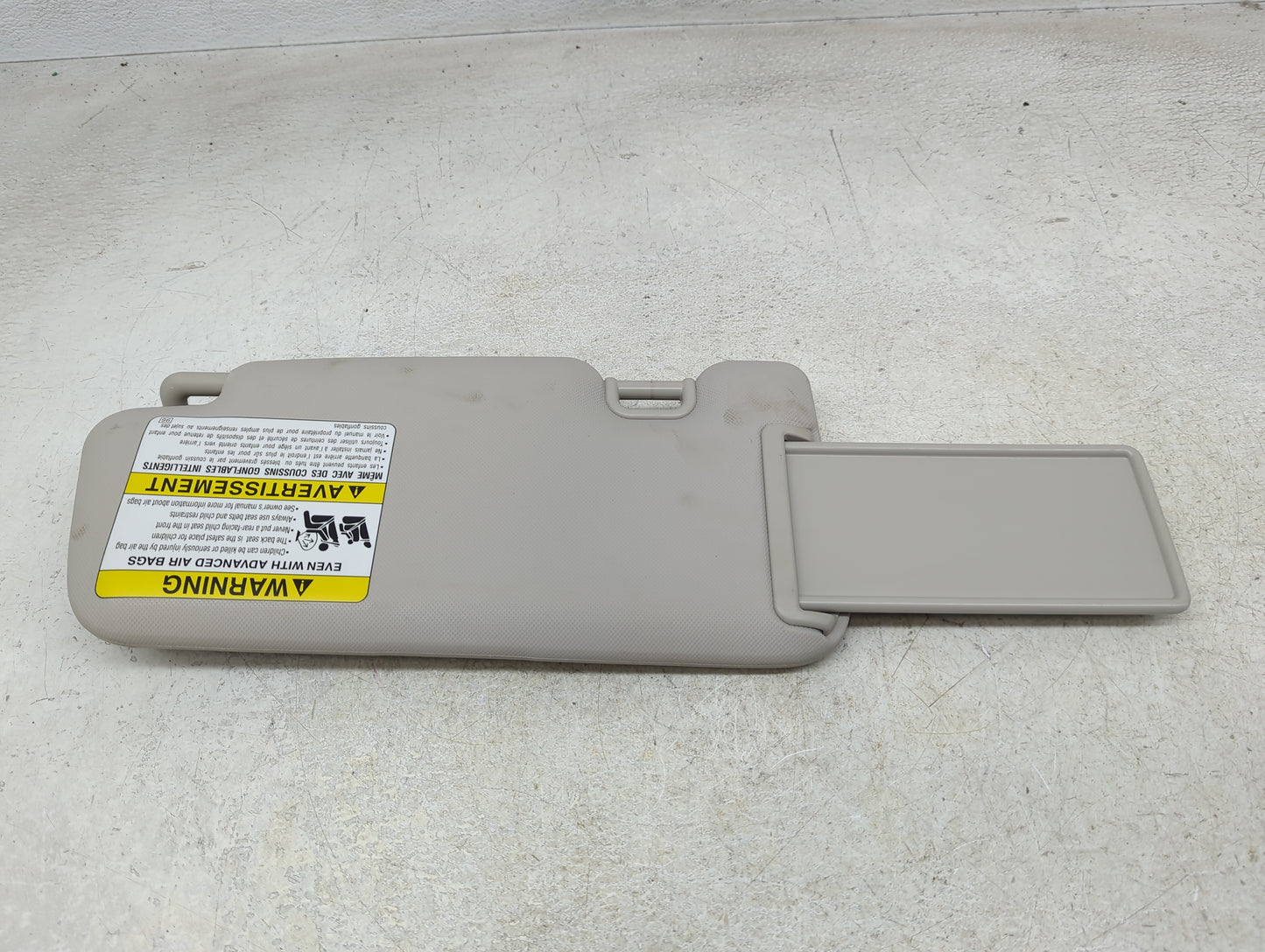 2021 Subaru Xv Sun Visor Shade Replacement Passenger Right Mirror Fits OEM Used Auto Parts - Oemusedautoparts1.com