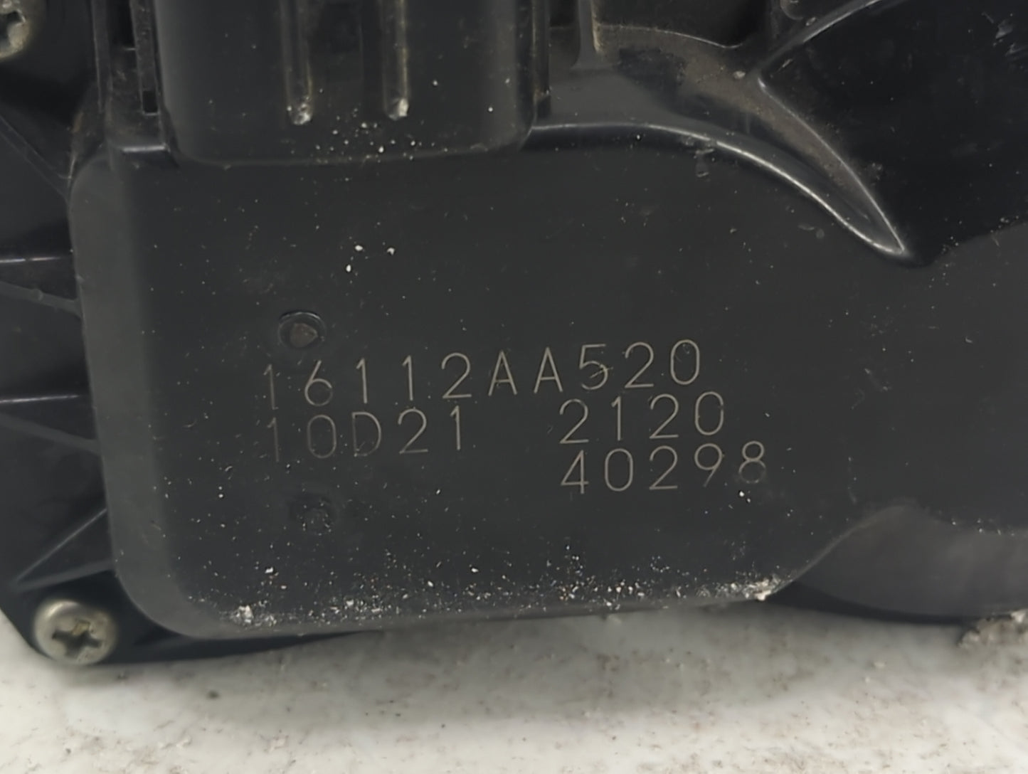 2021 Subaru Xv Throttle Body P/N:16112AA520 Fits Fits 2020 2022 OEM Used Auto Parts - Oemusedautoparts1.com