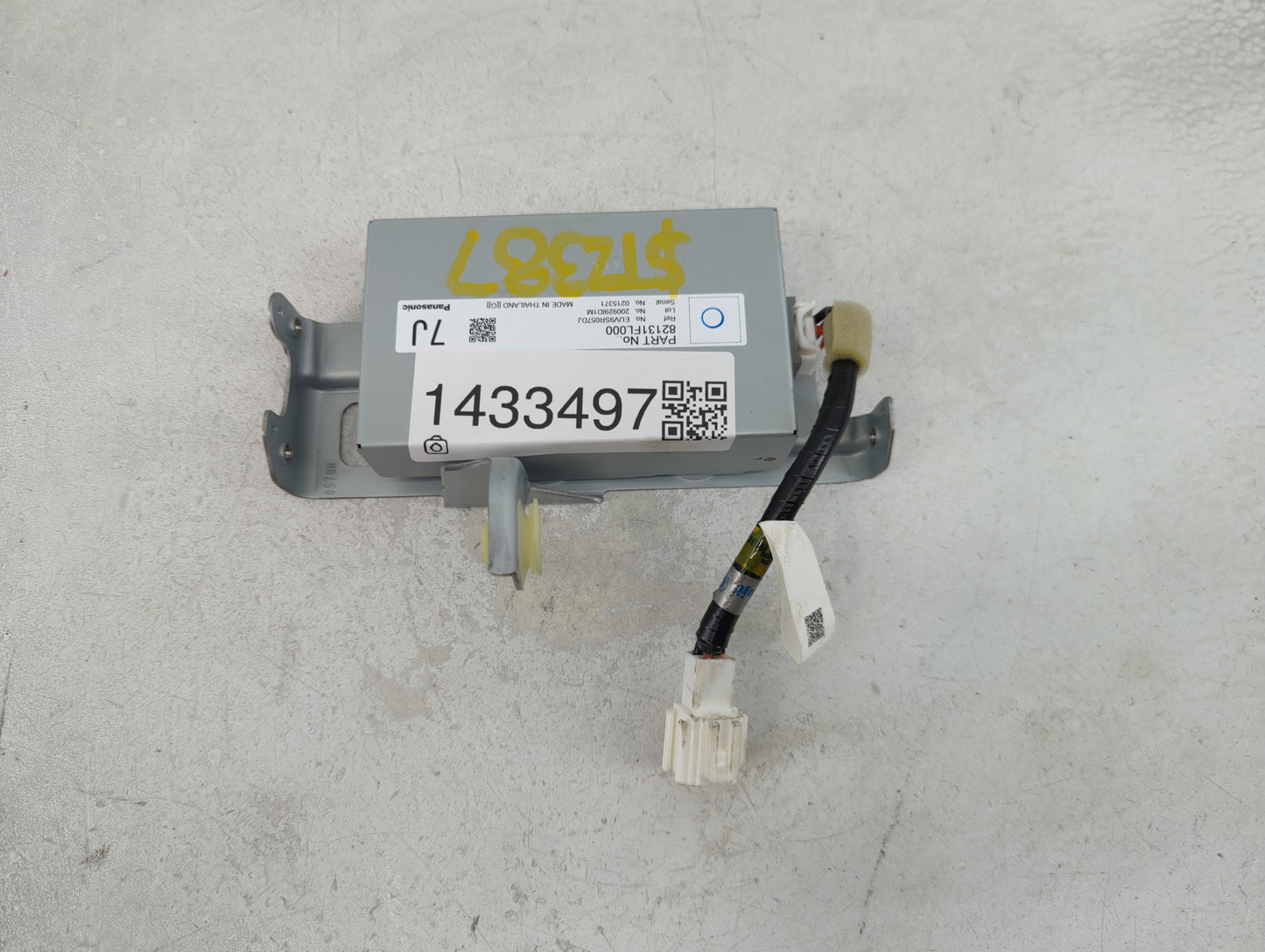 2021 Subaru Xv Radio AM FM Cd Player Receiver Replacement Fits OEM Used Auto Parts - Oemusedautoparts1.com