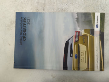 2021 Subaru Xv Owners Manual Book Guide P/N:MSA5B2107A OEM Used Auto Parts - Oemusedautoparts1.com