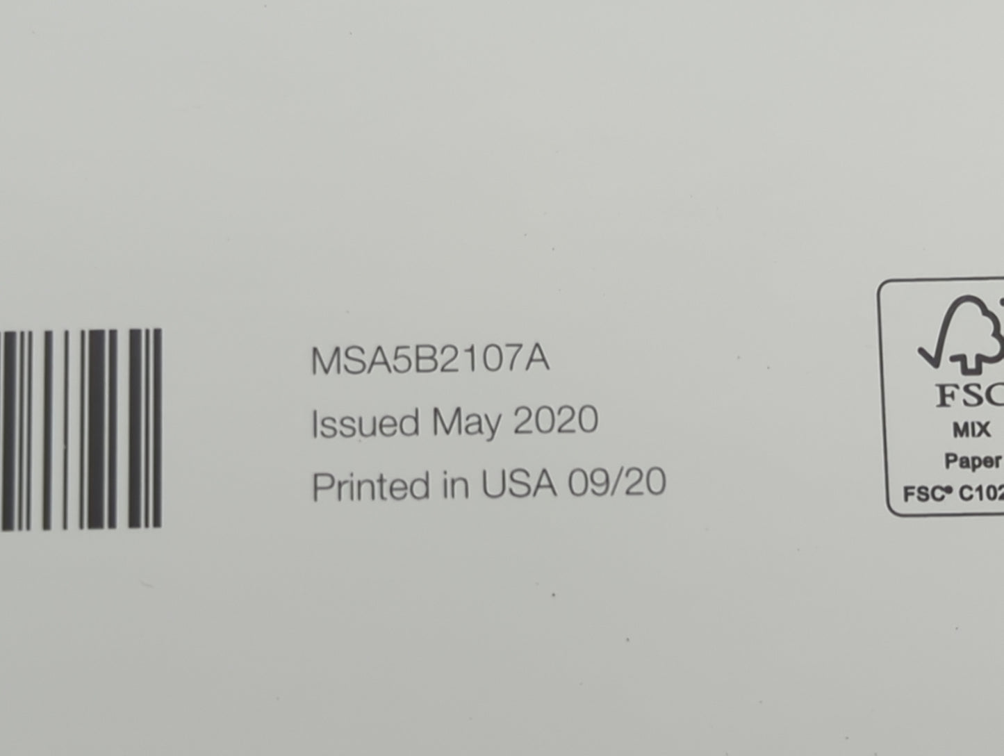 2021 Subaru Xv Owners Manual Book Guide P/N:MSA5B2107A OEM Used Auto Parts - Oemusedautoparts1.com