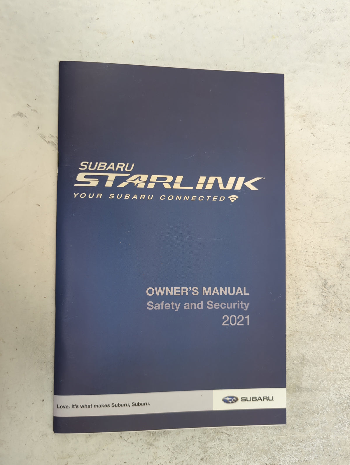 2021 Subaru Xv Owners Manual Book Guide P/N:MSA5B2107A OEM Used Auto Parts - Oemusedautoparts1.com