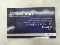 2021 Subaru Xv Owners Manual Book Guide P/N:MSA5B2107A OEM Used Auto Parts - Oemusedautoparts1.com
