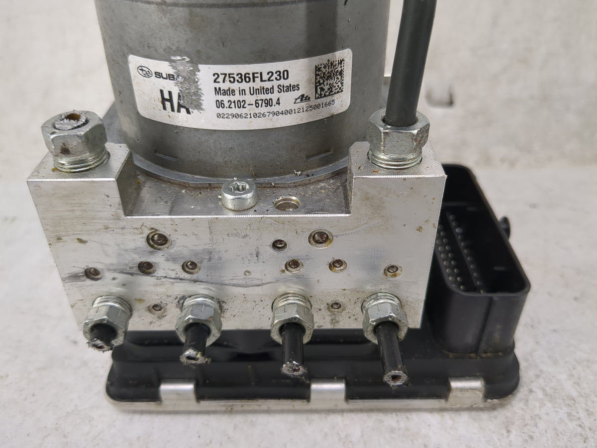 2021 Subaru Xv Anti-Lock Brake ABS Pump Module Actuator OEM P/N:27536FL230 06.2102-6790.4 Fits OEM Used Auto Parts - Oemused