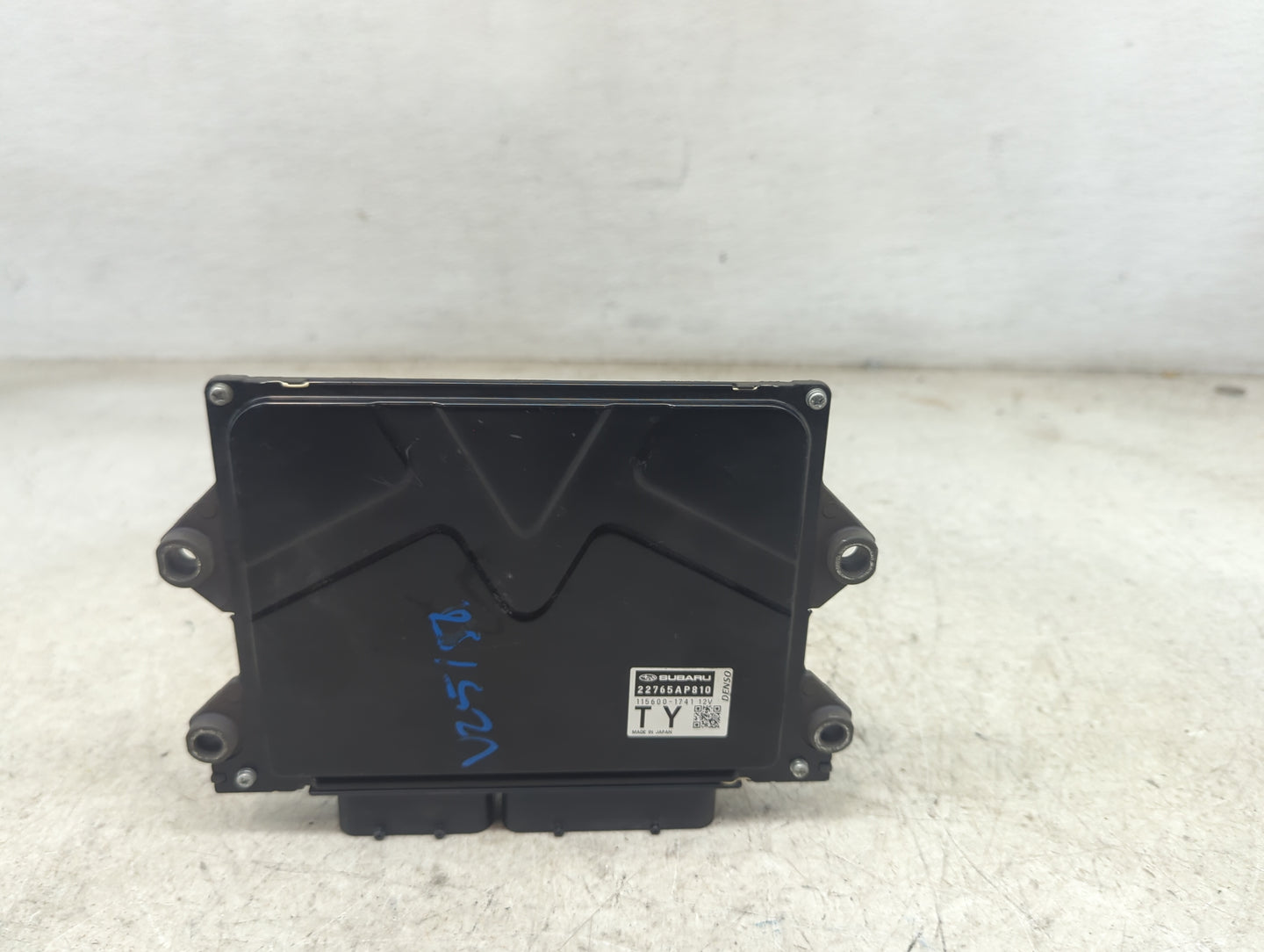2021 Subaru Xv PCM Engine Control Computer ECU ECM PCU OEM P/N:22765AP810 Fits OEM Used Auto Parts - Oemusedautoparts1.com