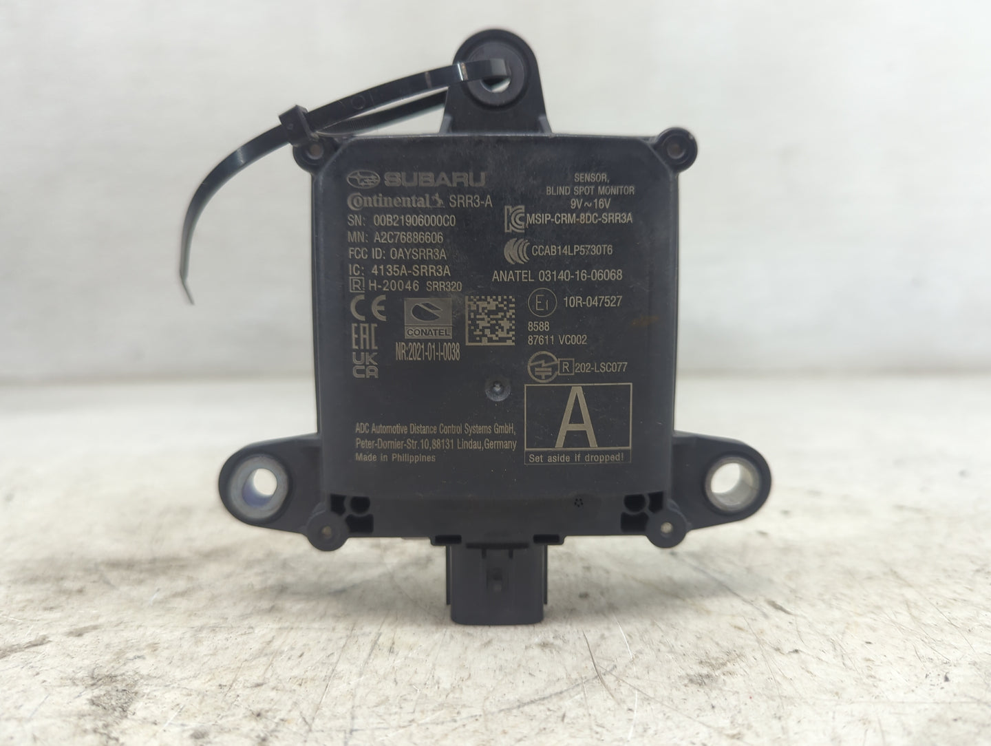 2021 Subaru Xv Backup Camera Or Backup Sensor - Oemusedautoparts1.com