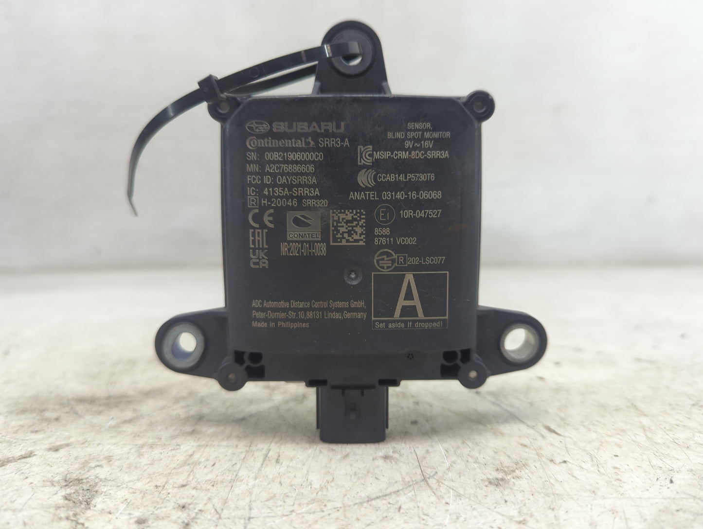 2021 Subaru Xv Backup Camera Or Backup Sensor - Oemusedautoparts1.com