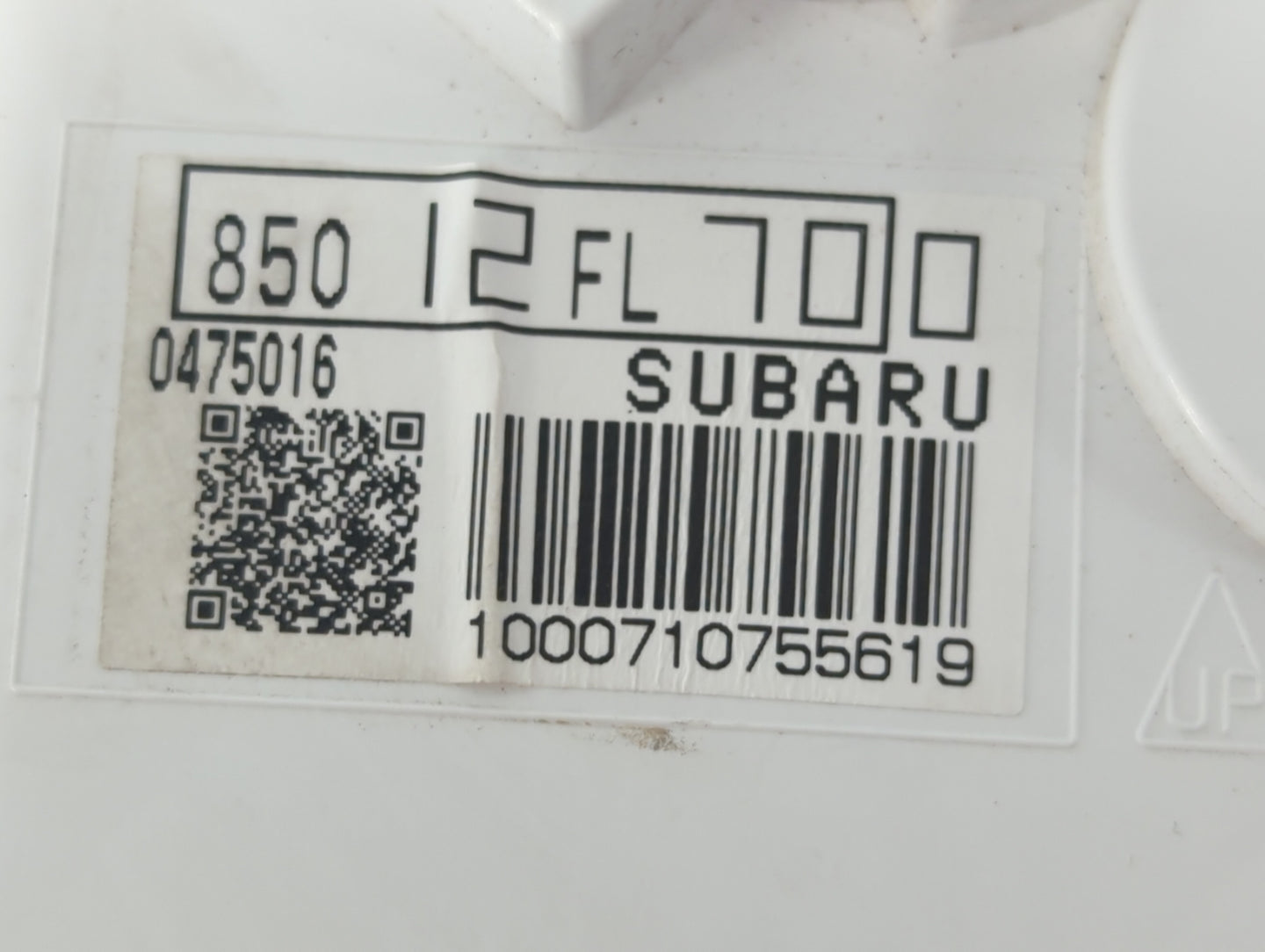 2021 Subaru Xv Instrument Cluster Speedometer Gauges P/N:850 12FL 700 Fits OEM Used Auto Parts - Oemusedautoparts1.com