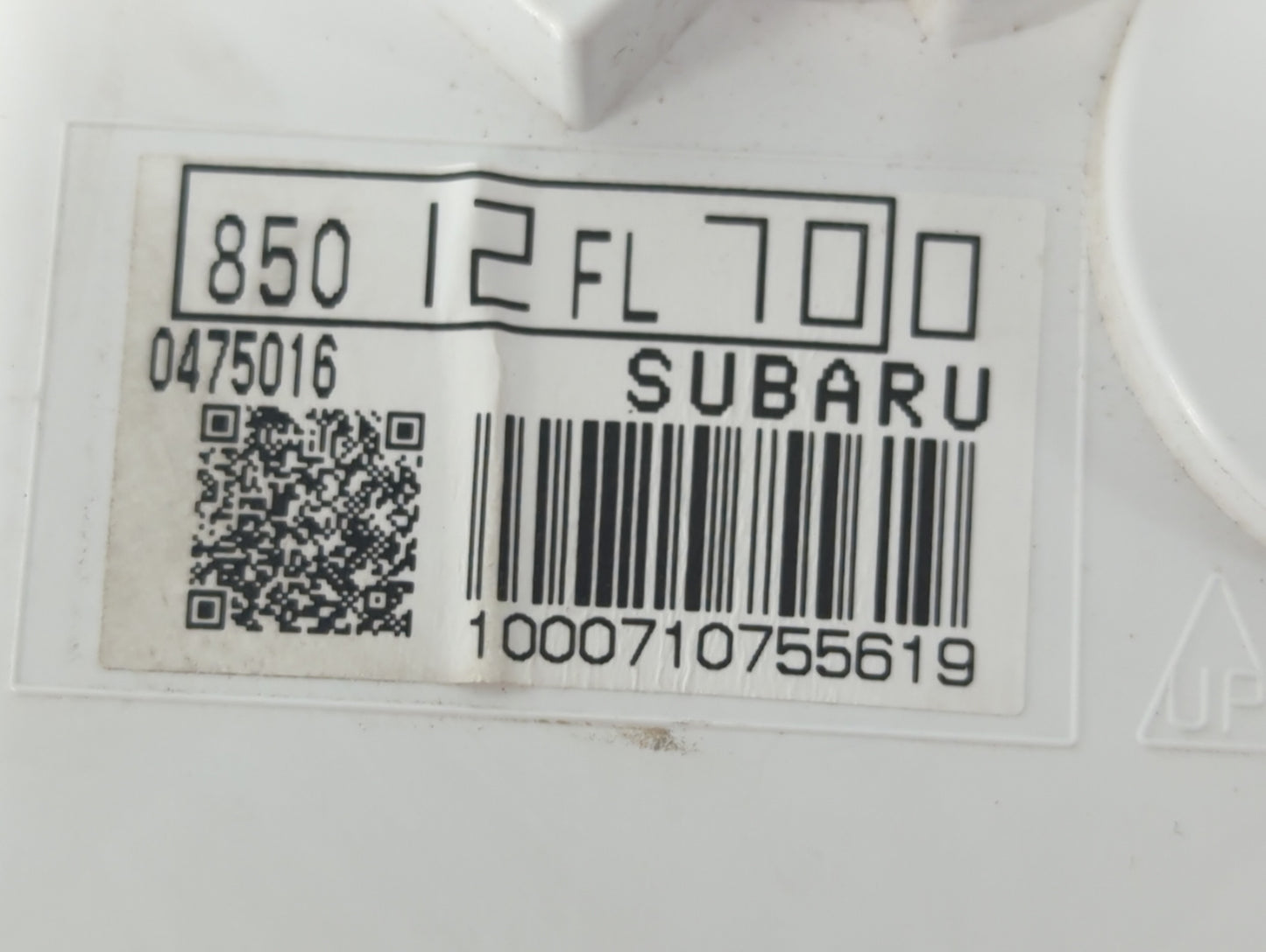 2021 Subaru Xv Instrument Cluster Speedometer Gauges P/N:850 12FL 700 Fits OEM Used Auto Parts - Oemusedautoparts1.com