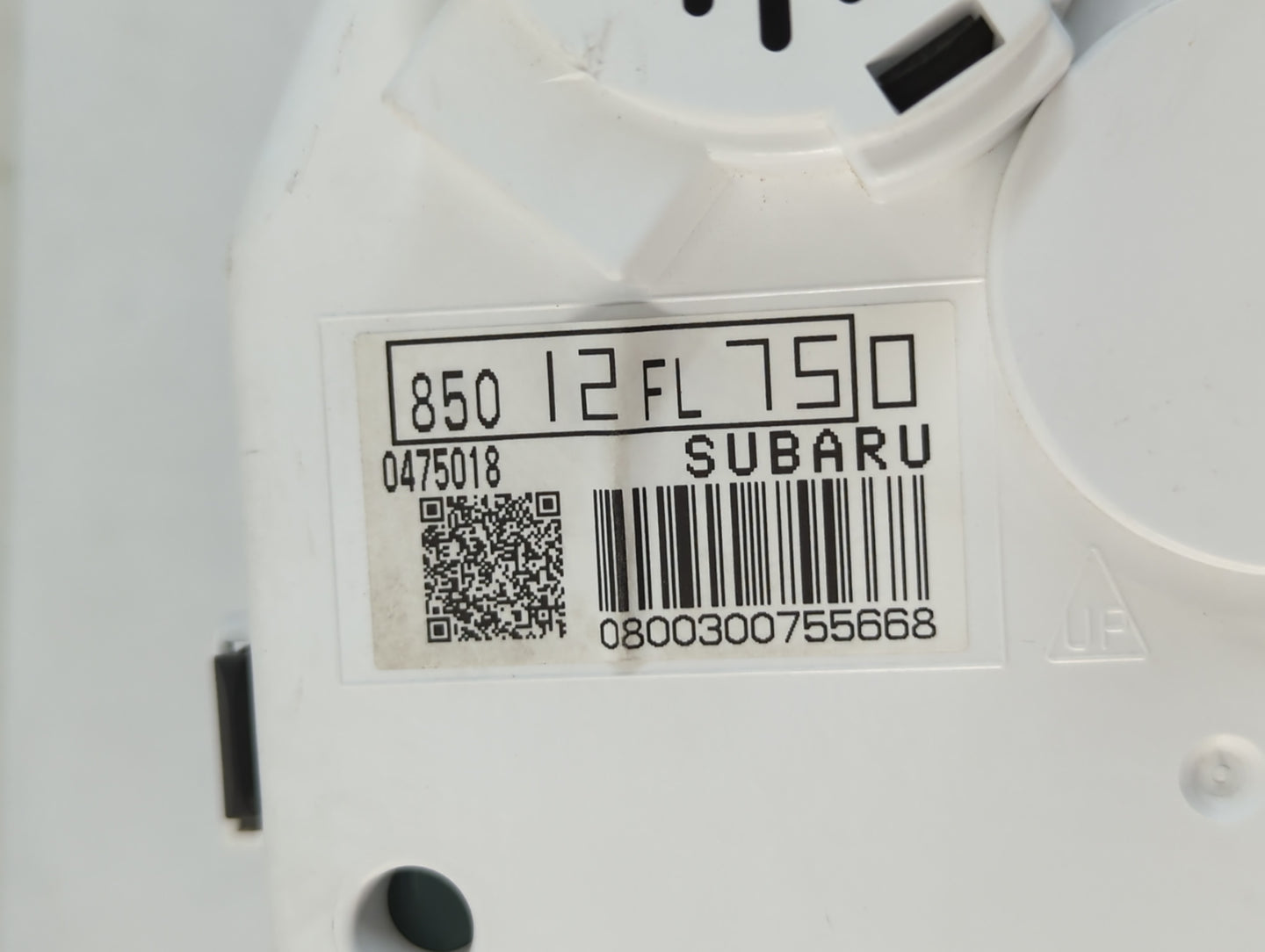 2021 Subaru Xv Instrument Cluster Speedometer Gauges P/N:85012FL750 Fits OEM Used Auto Parts - Oemusedautoparts1.com