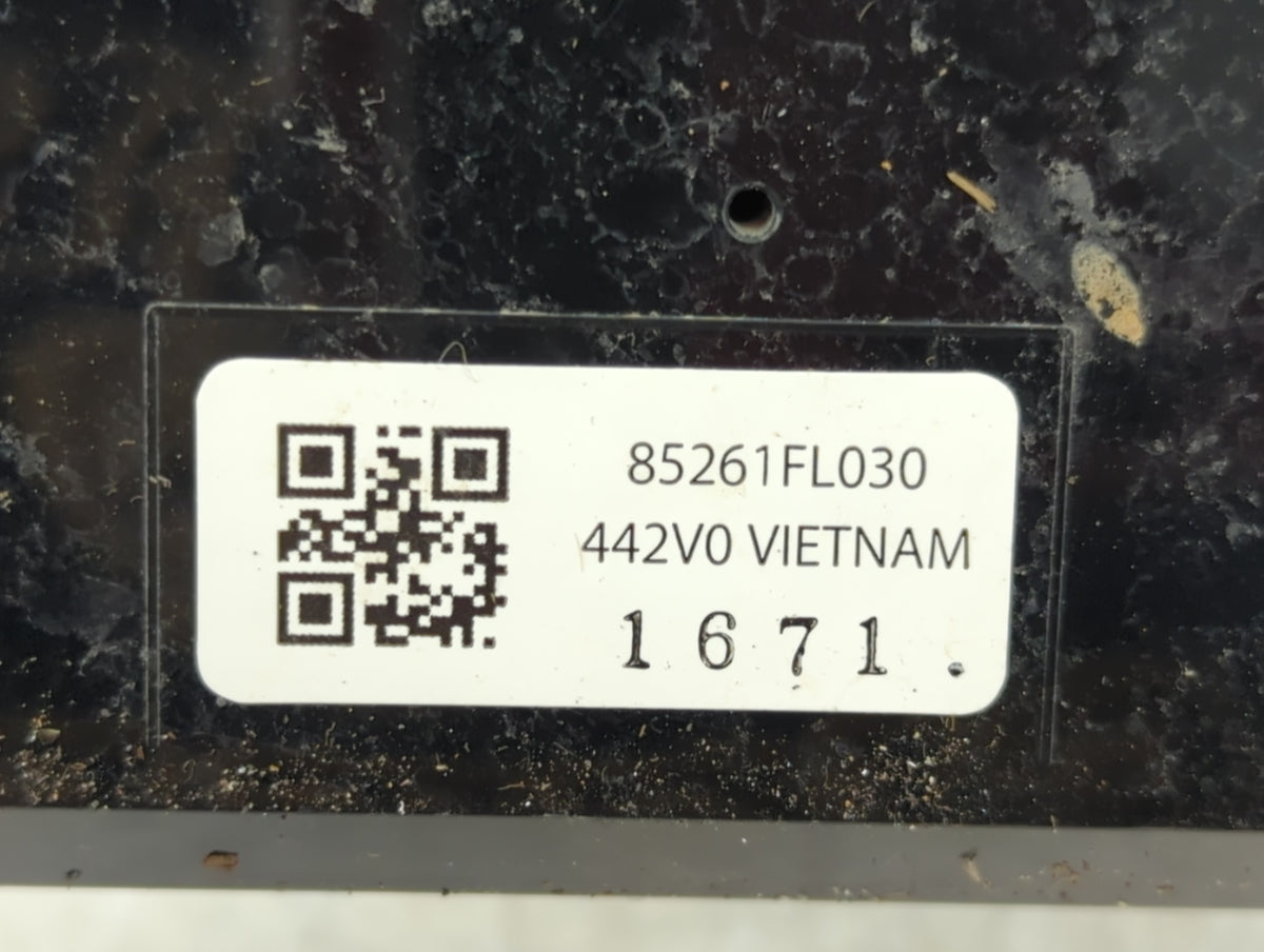 2021 Subaru Xv Information Radio Display Screen 785351 - Oemusedautoparts1.com