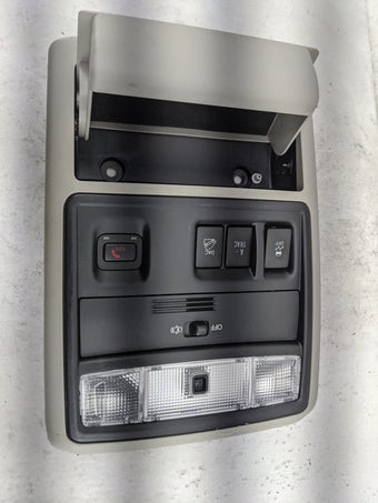 compare product 2014-2022 Toyota 4runner Overhead Console W/rear Climate Control
