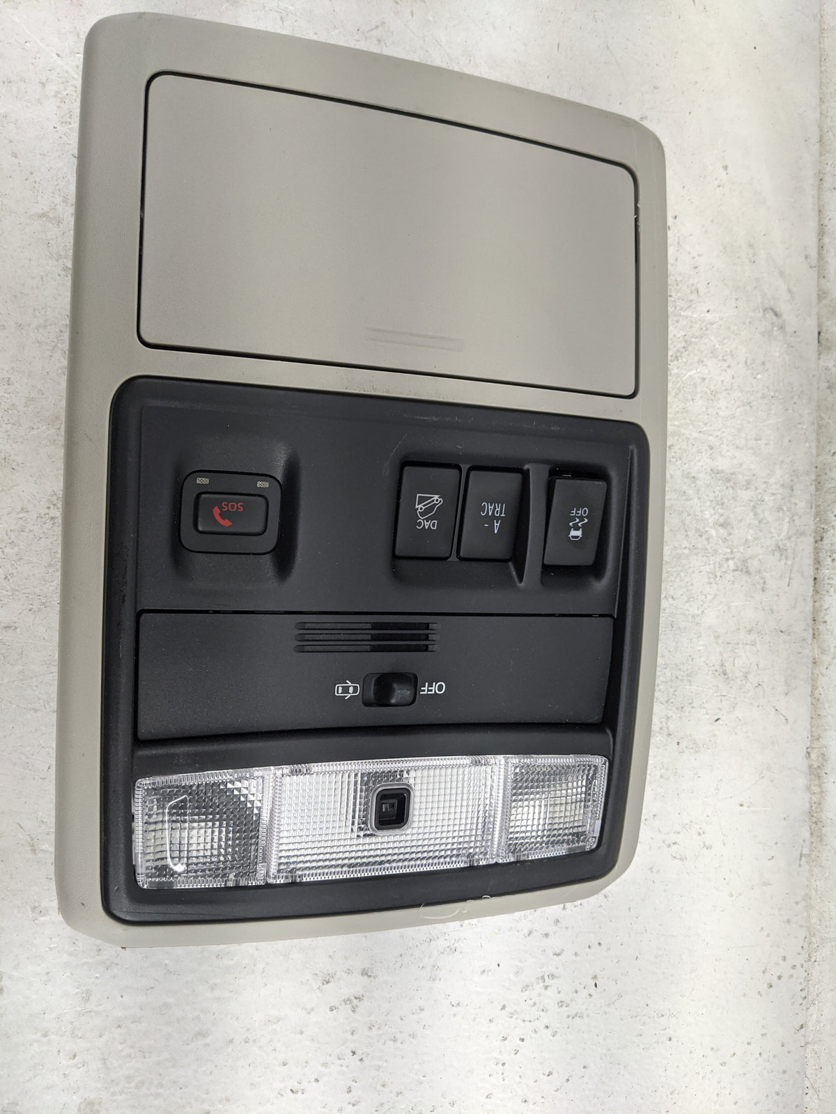 2014-2022 Toyota 4runner Overhead Console W/rear Climate Control - Oemusedautoparts1.com