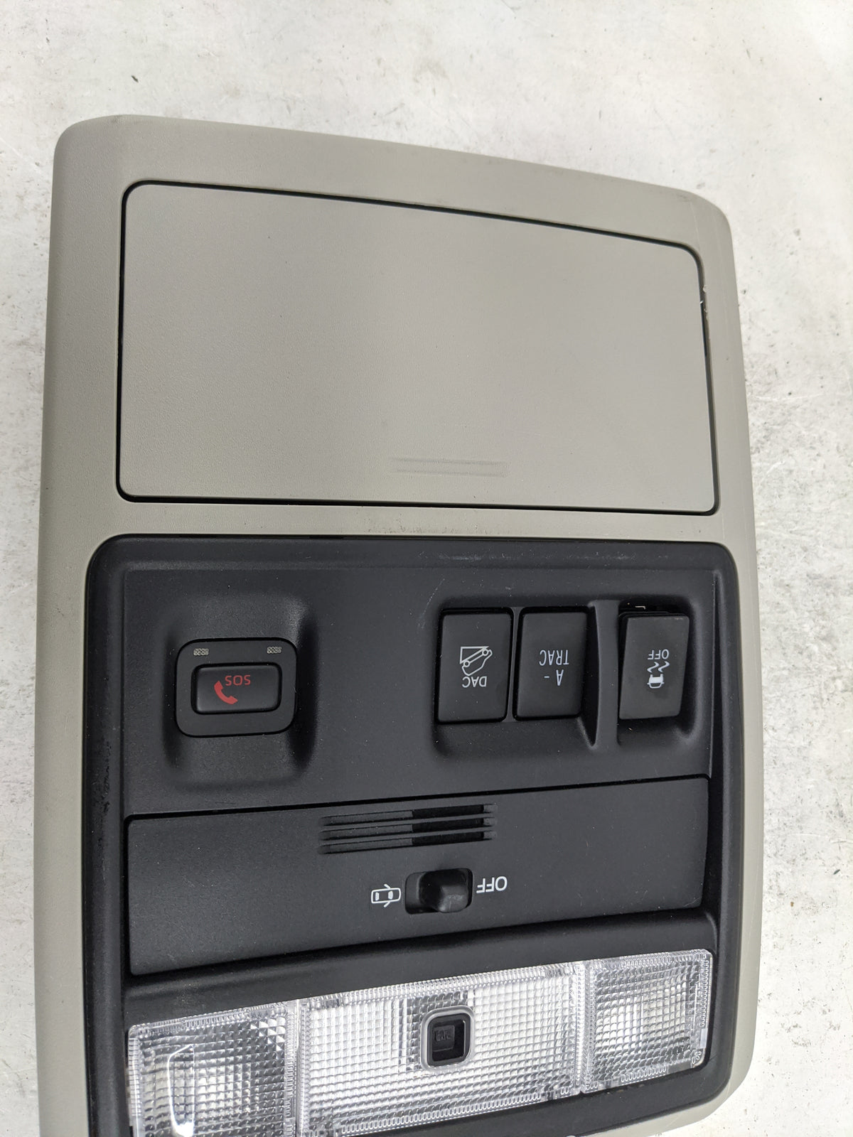 2014-2022 Toyota 4runner Overhead Console W/rear Climate Control - Oemusedautoparts1.com
