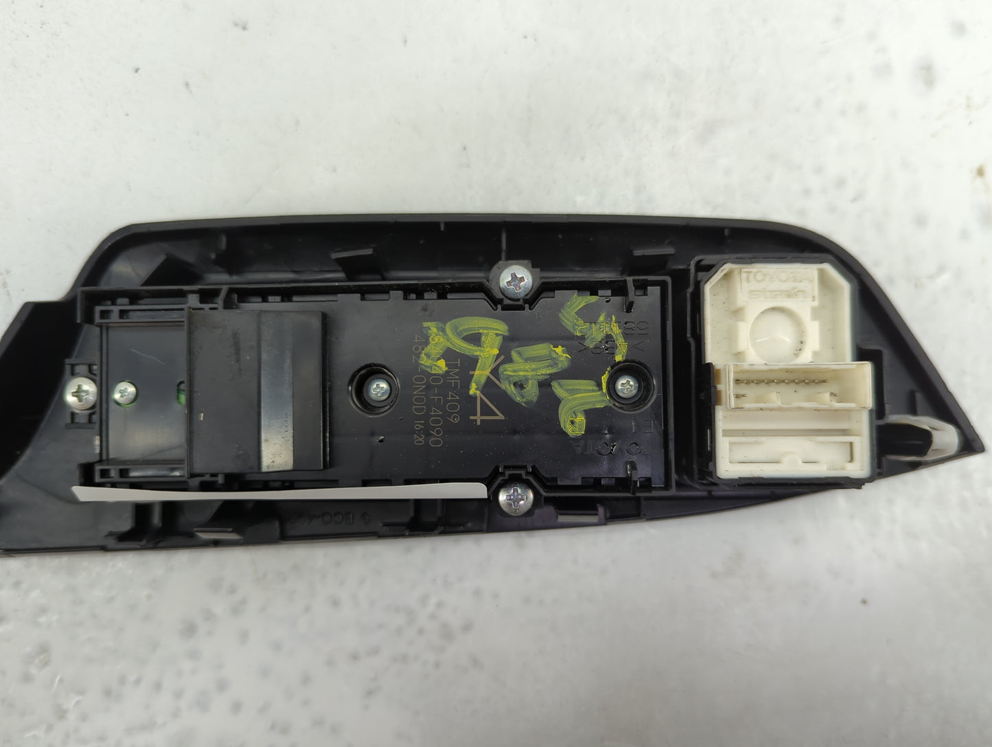 2021-2022 Toyota C-Hr Master Power Window Switch Replacement Driver Side Left P/N:84040-F4090 TMF409 Fits Fits 2021 2022 OEM