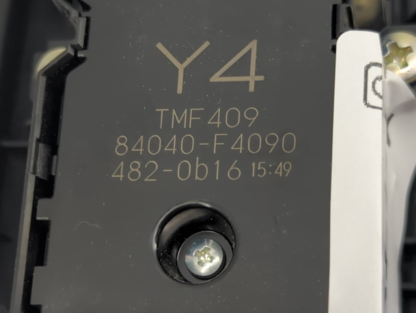 2021-2022 Toyota C-Hr Master Power Window Switch Replacement Driver Side Left P/N:84040-F4090 TMF409 Fits Fits 2021 2022 OEM