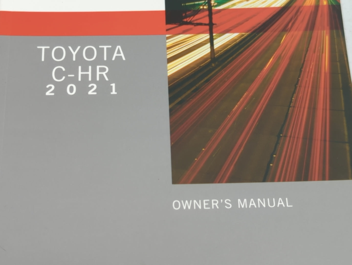 2021 Toyota C-Hr Owners Manual Book Guide P/N:OM10684U 01999-10684 OEM Used Auto Parts - Oemusedautoparts1.com