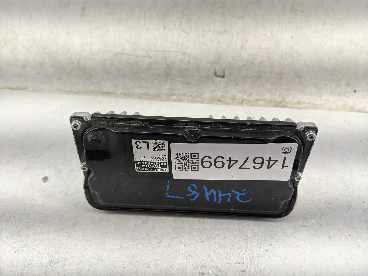 2021-2022 Toyota C-Hr PCM Engine Control Computer ECU ECM PCU OEM P/N:89661-F4560 MB276800-8330 Fits Fits 2021 2022 OEM Used