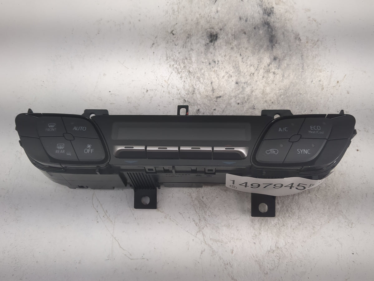 2020-2022 Toyota C-Hr Climate Control Module Temperature AC/Heater Replacement P/N:55900-F4370 A3C0111890101 Fits OEM Used A
