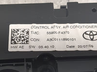 2020-2022 Toyota C-Hr Climate Control Module Temperature AC/Heater Replacement P/N:55900-F4370 A3C0111890101 Fits OEM Used A