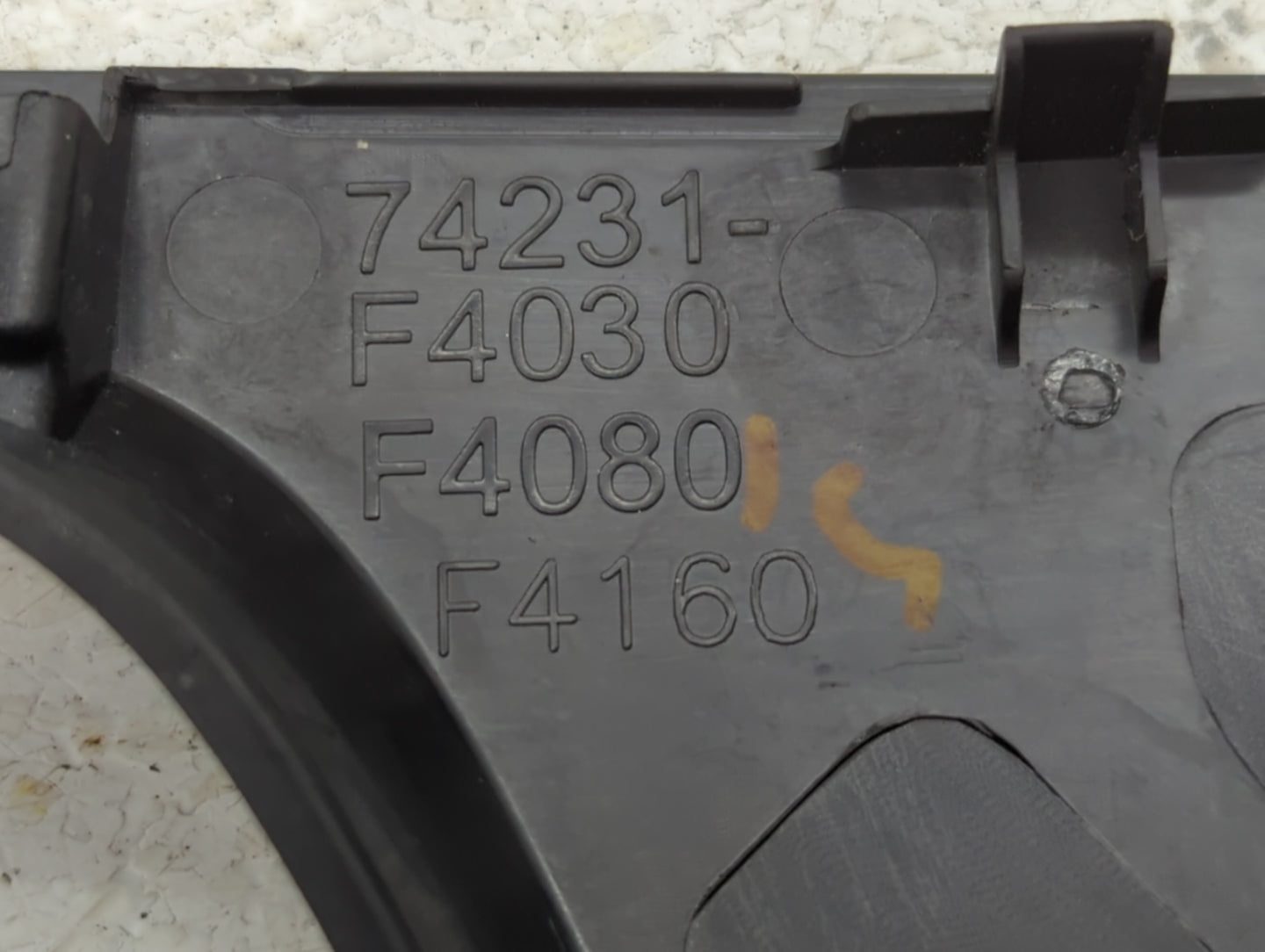2021 Toyota C-hr Passenger Right Power Window Switch 74231-f4030 - Oemusedautoparts1.com