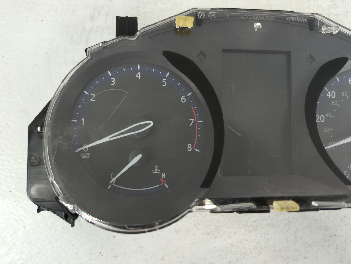 2021 Toyota C-Hr Instrument Cluster Speedometer Gauges P/N:83800-10B90 Fits OEM Used Auto Parts - Oemusedautoparts1.com