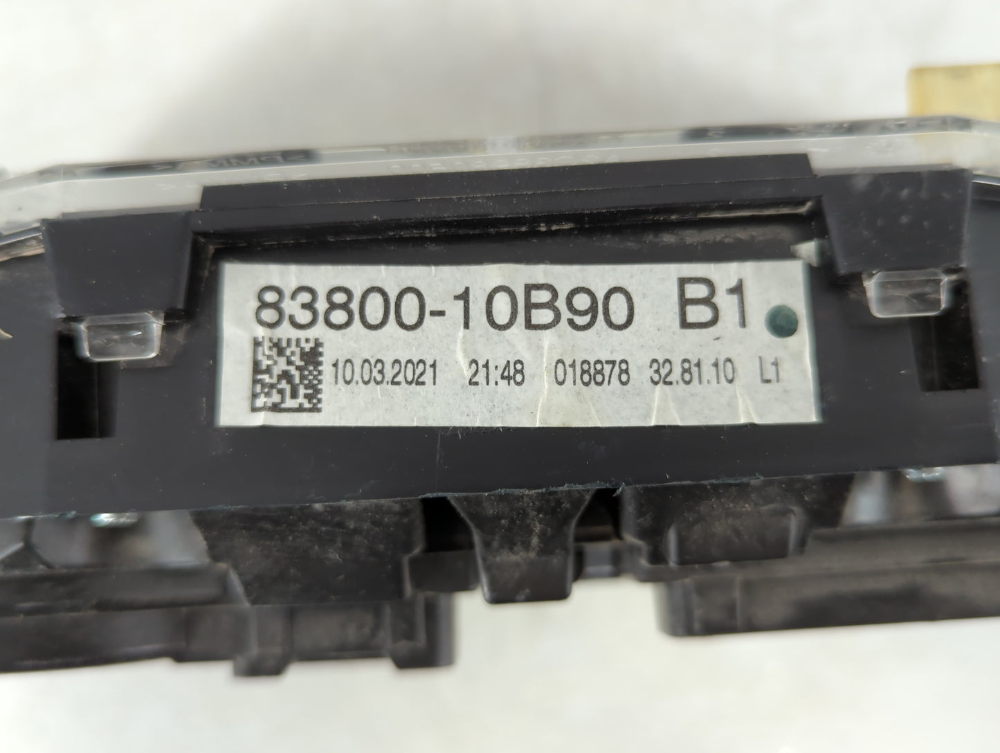 2021 Toyota C-Hr Instrument Cluster Speedometer Gauges P/N:83800-10B90 Fits OEM Used Auto Parts - Oemusedautoparts1.com