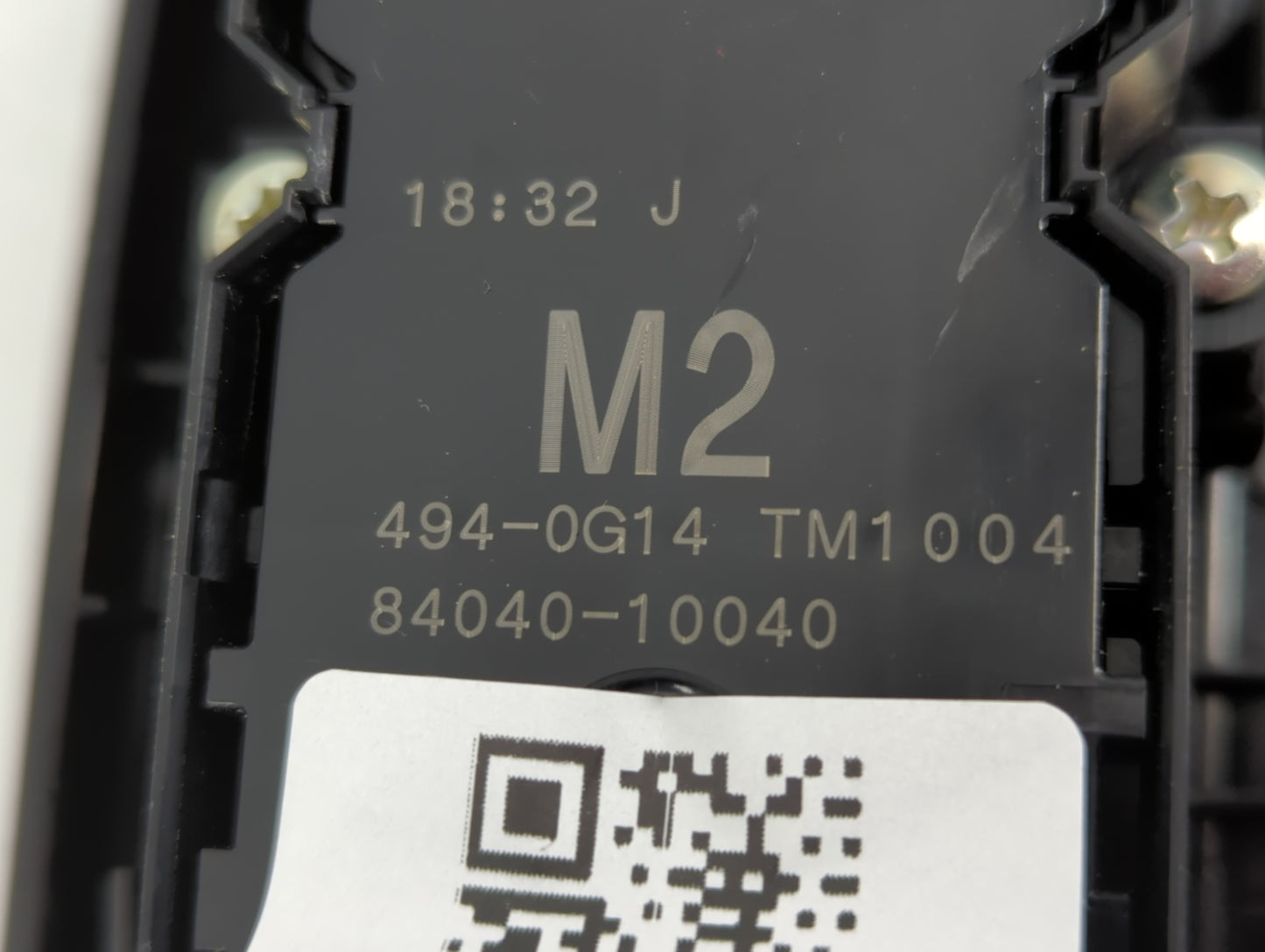 2021-2022 Toyota C-Hr Master Power Window Switch Replacement Driver Side Left P/N:84040-10040 494-0G14 Fits Fits 2021 2022 O