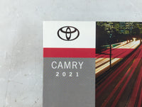 2021 Toyota Camry Owners Manual Book Guide P/N:01999-06242 OEM Used Auto Parts - Oemusedautoparts1.com