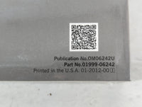 2021 Toyota Camry Owners Manual Book Guide P/N:01999-06242 OEM Used Auto Parts - Oemusedautoparts1.com