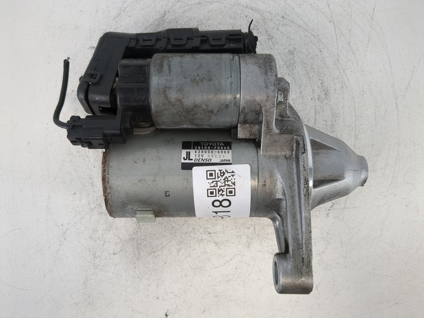 2018-2022 Toyota Camry Car Starter Motor Solenoid OEM P/N:438000-6060 Fits Fits 2018 2019 2020 2021 2022 OEM Used Auto Parts