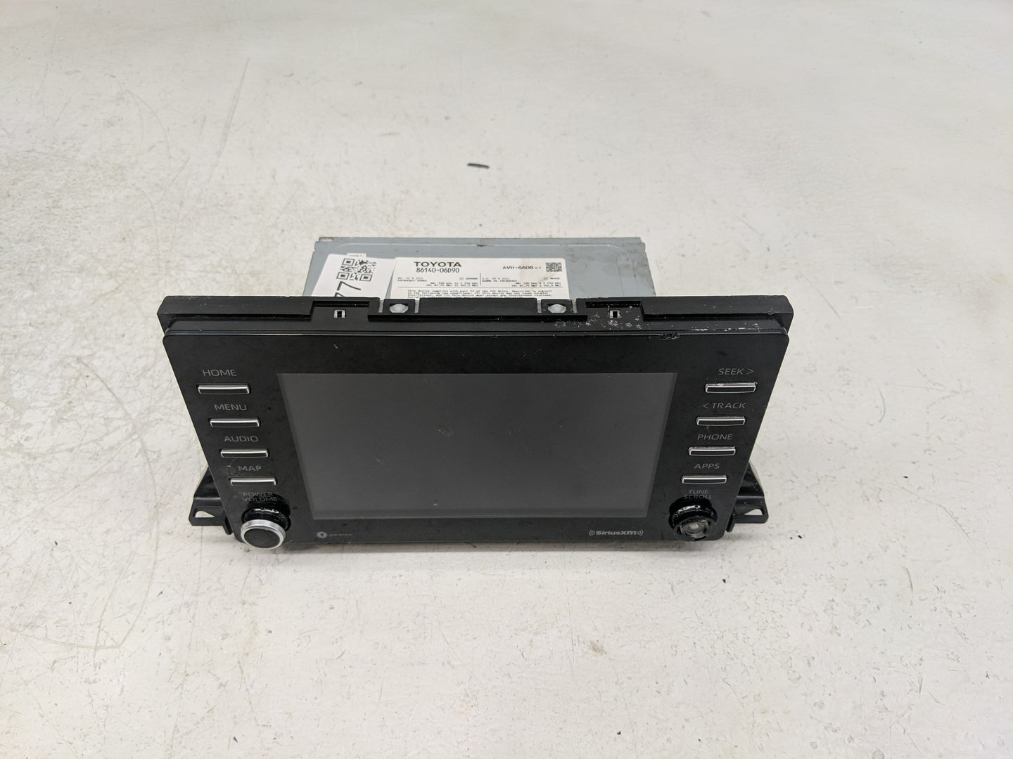 2020-2022 Toyota Camry Radio AM FM Cd Player Receiver Replacement P/N:86140-06D90 Fits Fits 2020 2021 2022 OEM Used Auto Par