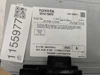 2020-2022 Toyota Camry Radio AM FM Cd Player Receiver Replacement P/N:86140-06D90 Fits Fits 2020 2021 2022 OEM Used Auto Par