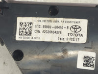 2018-2022 Toyota Camry Climate Control Module Temperature AC/Heater Replacement P/N:55900-06480-B Fits OEM Used Auto Parts -
