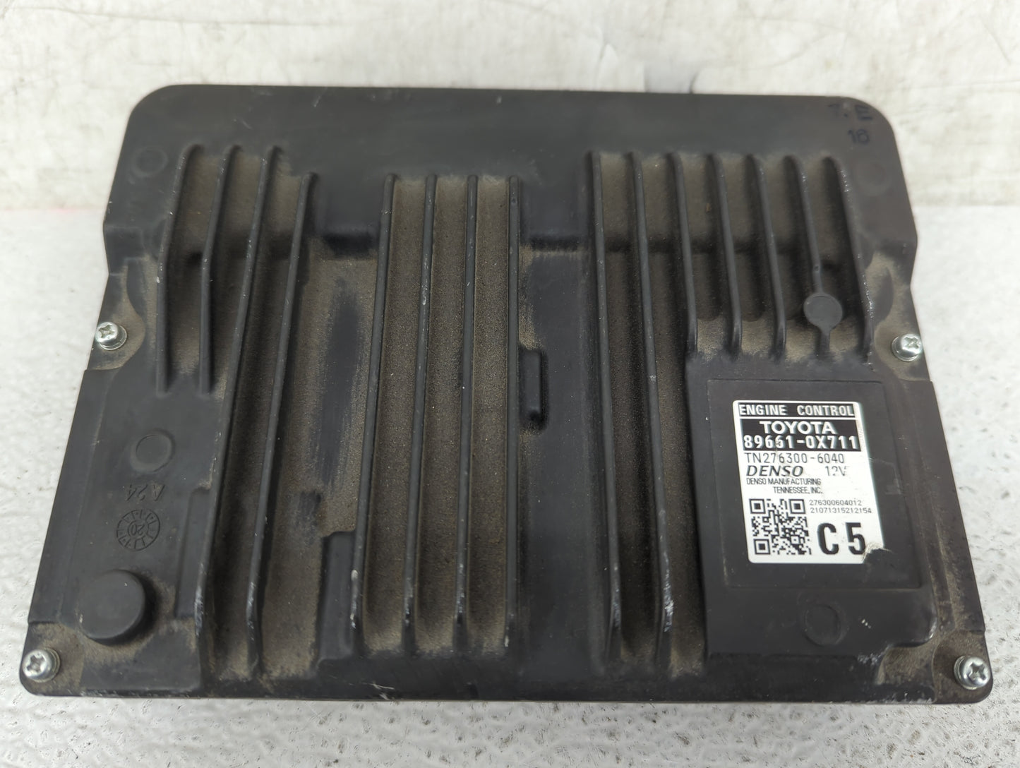 2020-2022 Toyota Camry PCM Engine Control Computer ECU ECM PCU OEM P/N:89661-0X711 TN276300-6040 Fits Fits 2020 2021 2022 OE