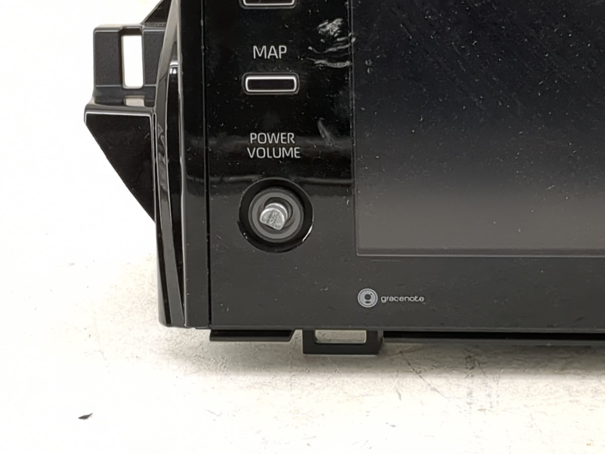 2021-2022 Toyota Camry Radio AM FM Cd Player Receiver Replacement P/N:86140-06E10 CV-RS8AN0*X, AT1603 Fits Fits 2021 2022 OE
