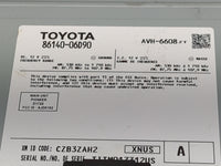 2020-2022 Toyota Camry Radio AM FM Cd Player Receiver Replacement P/N:86140-06D90 AVH-6608ZT, AJDK102 Fits Fits 2020 2021 20