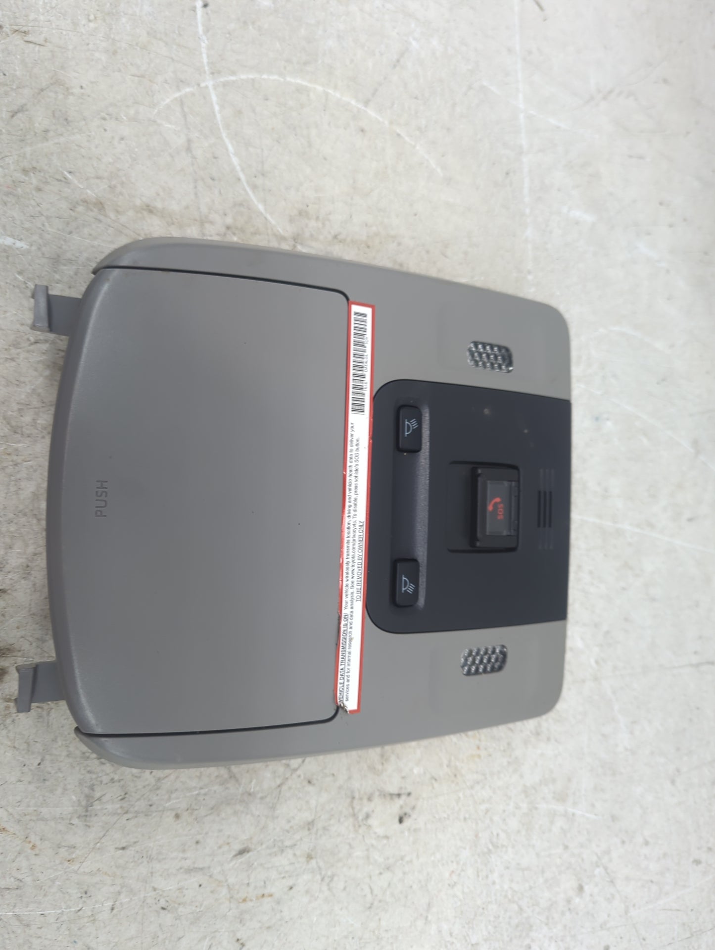 2021-2022 Toyota Camry Overhead Console W/rear Climate Control Gray 1482734 - Oemusedautoparts1.com