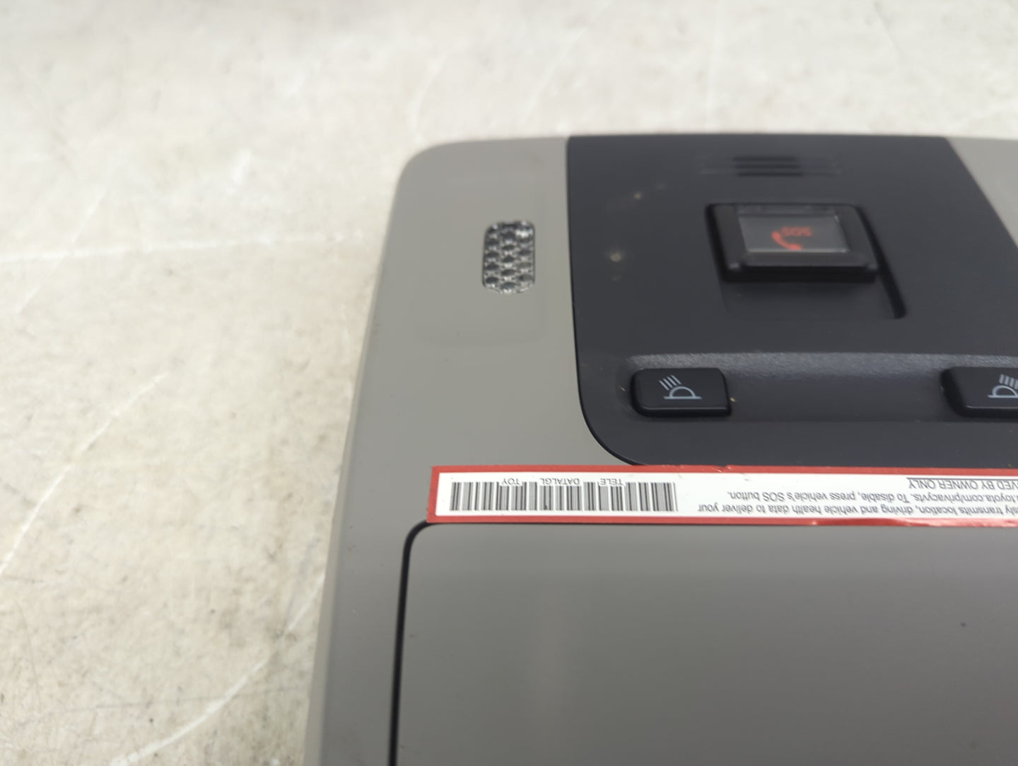 2021-2022 Toyota Camry Overhead Console W/rear Climate Control Gray 1482734 - Oemusedautoparts1.com