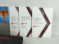 2021 Toyota Camry Owners Manual Book Guide OEM Used Auto Parts - Oemusedautoparts1.com