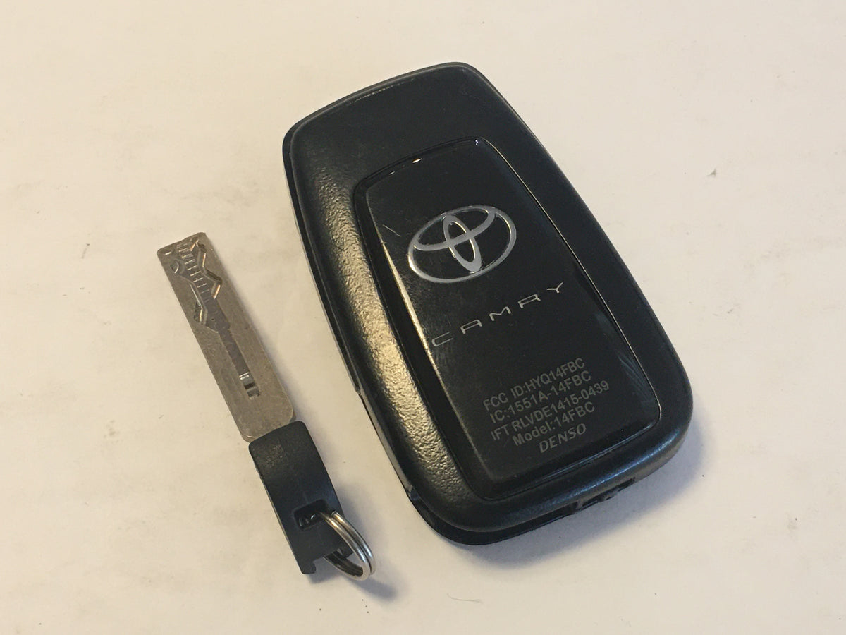 Toyota Camry Keyless Entry Remote Fob Hyq14fbc 231451-0351 4 Buttons 55940 - Oemusedautoparts1.com