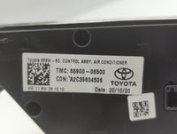 2018-2022 Toyota Camry Climate Control Module Temperature AC/Heater Replacement P/N:55900-06500 Fits Fits 2018 2019 2020 202