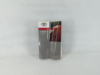compare product 2021 Toyota Camry Owners Manual Book Guide P/N:01999-06242 OEM Used Auto Parts