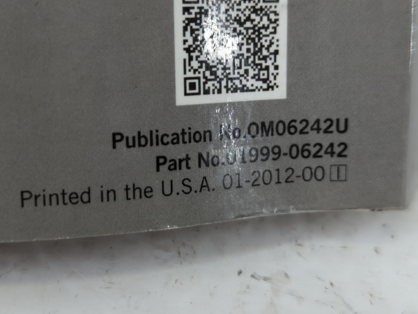 2021 Toyota Camry Owners Manual Book Guide P/N:01999-06242 OEM Used Auto Parts - Oemusedautoparts1.com