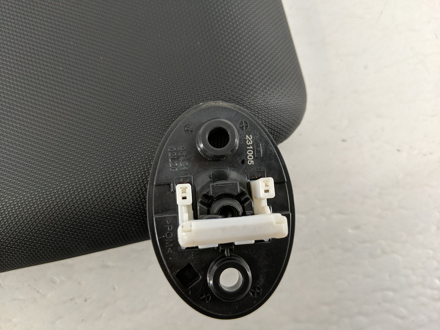 2019-2022 Toyota Corolla Sun Visor Shade Replacement Passenger Right Mirror Fits Fits 2019 2020 2021 2022 OEM Used Auto Part